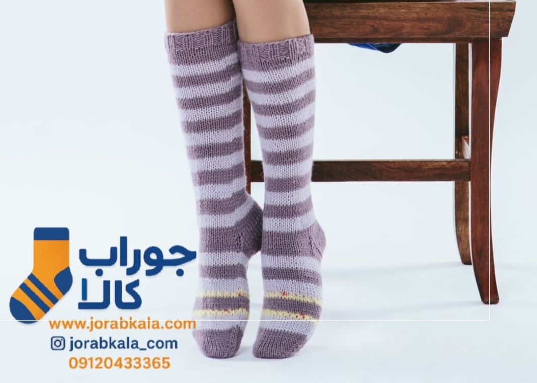 جوراب پشمی زنانه