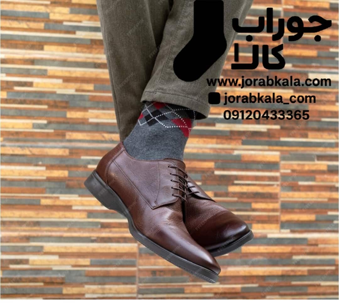 جوراب مردانه رنگی