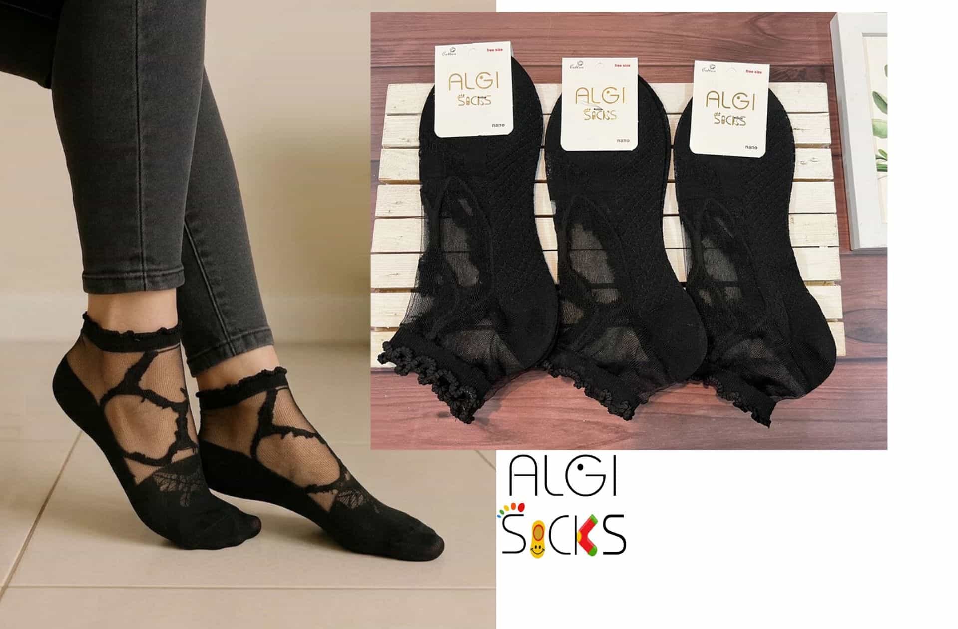 InShot_۲۰۲۶۰۵۲۲_۲۱۰۰۱۰۶۱۵ (1) جوراب مچی زنانه ترکیب نخ و شیشه طرح لوزی
